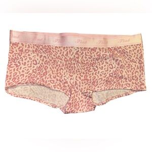 🆕 Victoria secret pink leopard print boyshorts panty